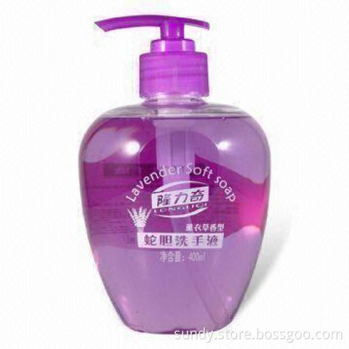 400ml Liquid Hand Soap with Lavender Essence and Moistures